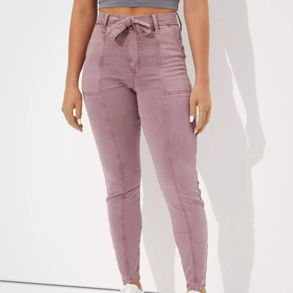 American Eagle Curvy High Waisted Jeggings 20 Tall
